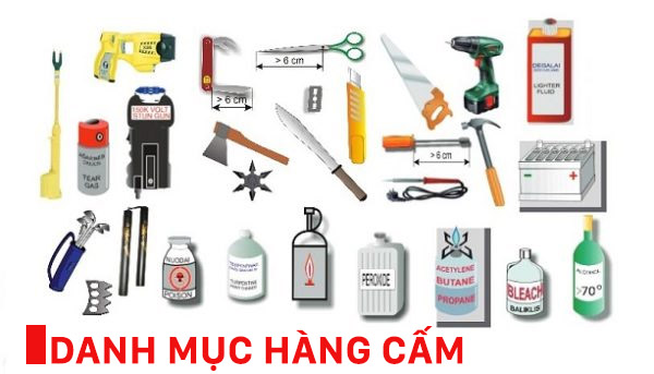 Danh mục hàng hóa cấm nhập khẩu và vận chuyển